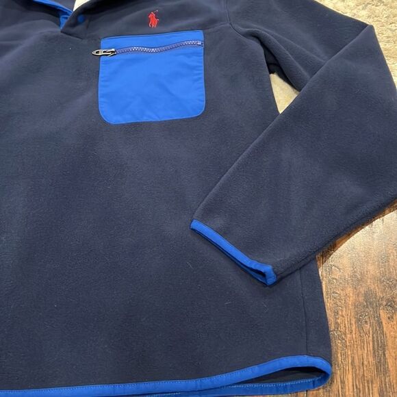 Polo Ralph Lauren Mens Fleece Pullover Jacket
Snap Sweater Mens Size M NWT navy - Picture 2 of 10